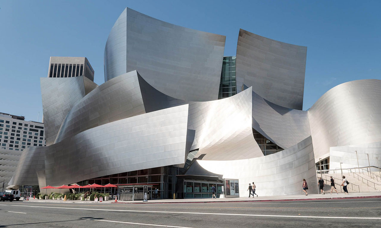 The Walt Disney Concert Hall is one of Frank Gehry's most well-known creations. Source: iStock